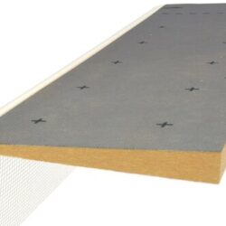 wood fiber insulation wedge for window sills