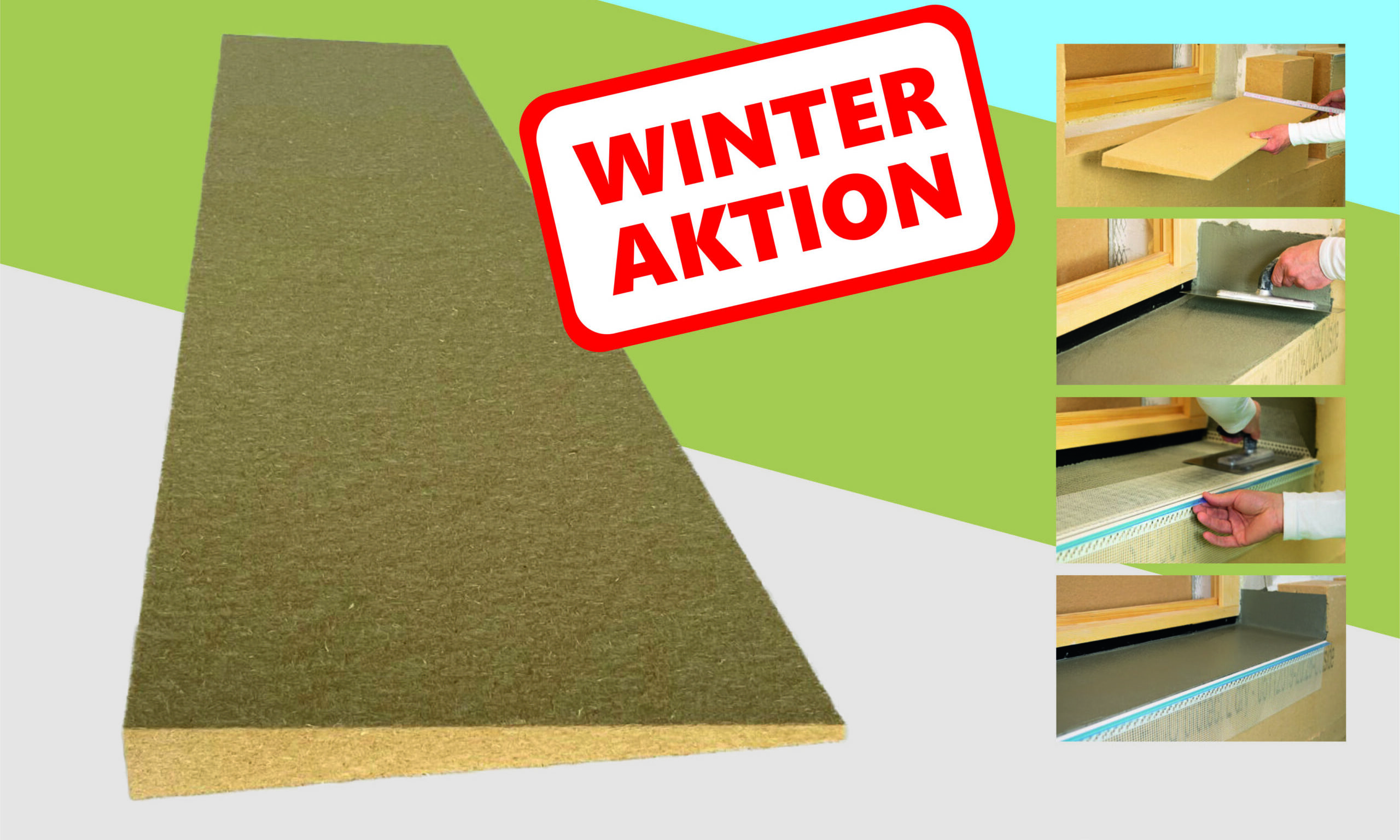 Wood Fiber Insulation Wedge