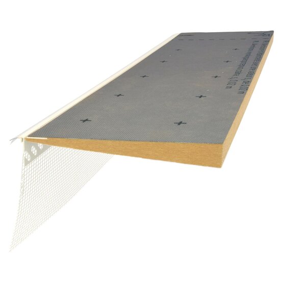 Steico fix 2.0 - 100 mm Holzfaser  Dämmkeil für Fensterbänke – Bild 6