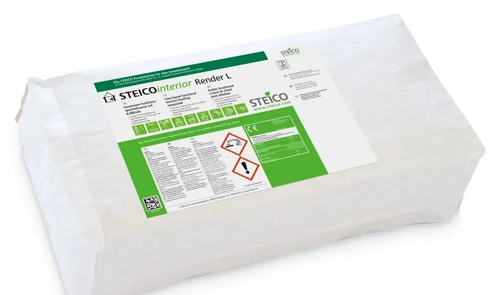 Steico Interior Render L Lime Plaster